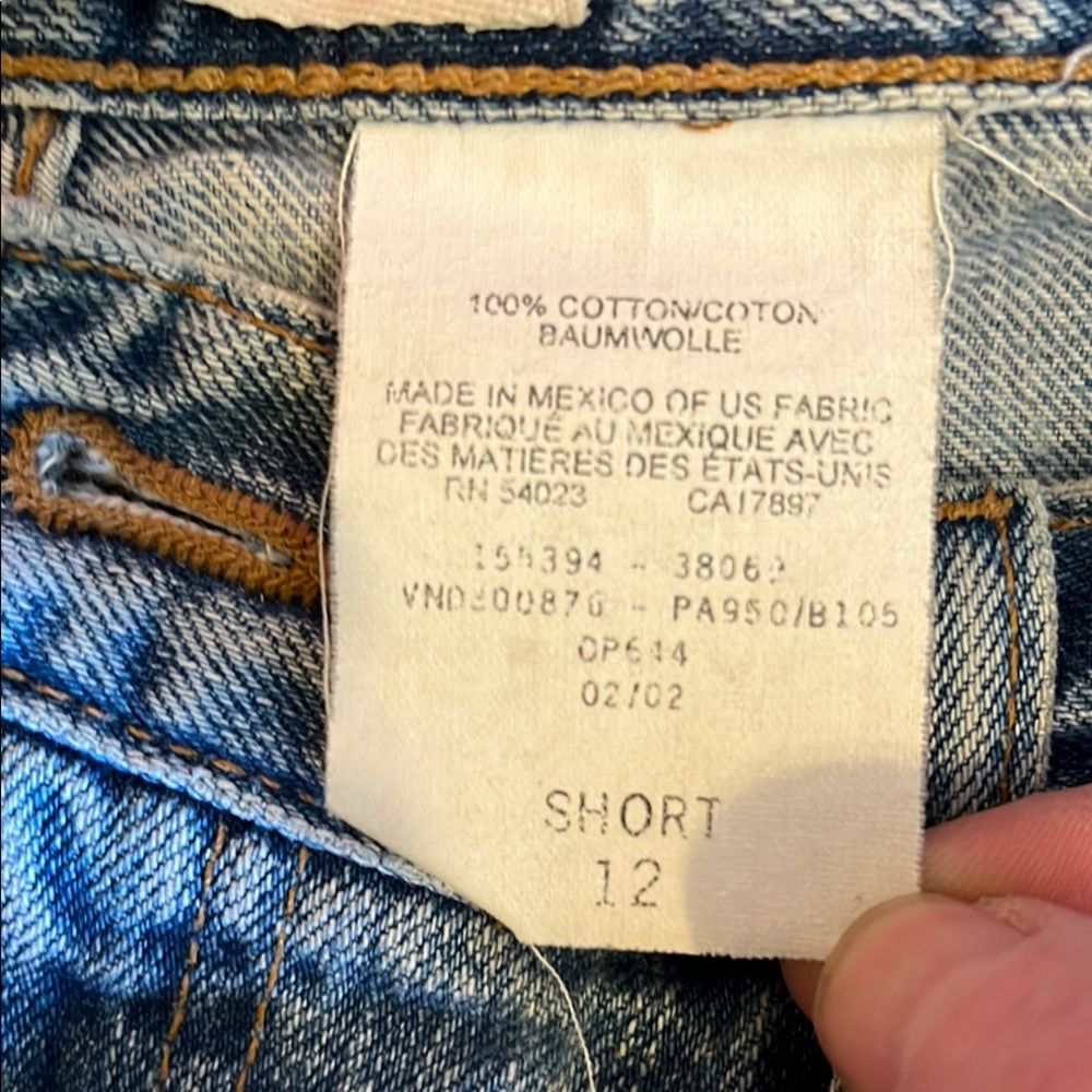 GAP Light Blue Jean Shorts - Picture 6 of 6